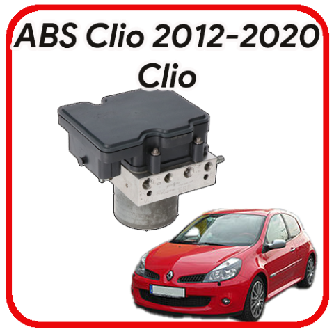 ABS Renault Clio IV 2012-2020 Bosch 9ESP revisione modulo pompa